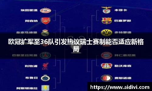 欧冠扩军至36队引发热议瑞士赛制能否适应新格局